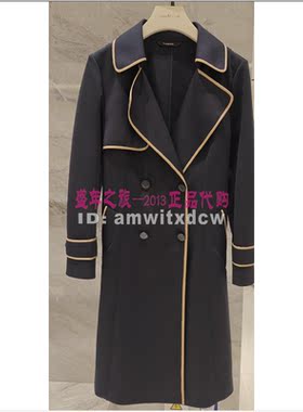 NAERSI娜尔思风衣NJ00744Q7专柜正品秋季新款外套NJ00766D4原1990
