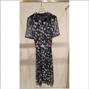 NAERSI娜尔思专柜夏季新款连衣裙度假女中裙NF10230Q7原3290