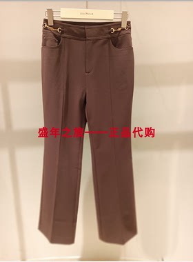 Koradior珂莱蒂尔休闲裤专柜正品春秋新款女裤KV04107B7原1887