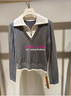 Koradior珂莱蒂尔专柜正品2025秋冬季针织衫毛衣KZ03972X2原2487