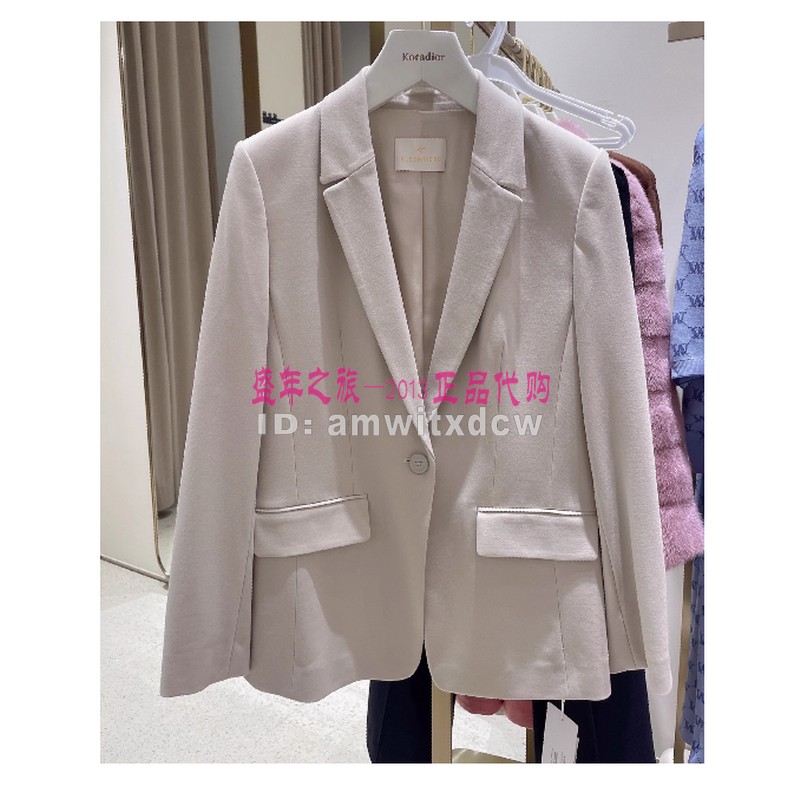 Koradior elsewhere珂思专柜正品2025春西装外套EA01004C1原2399
