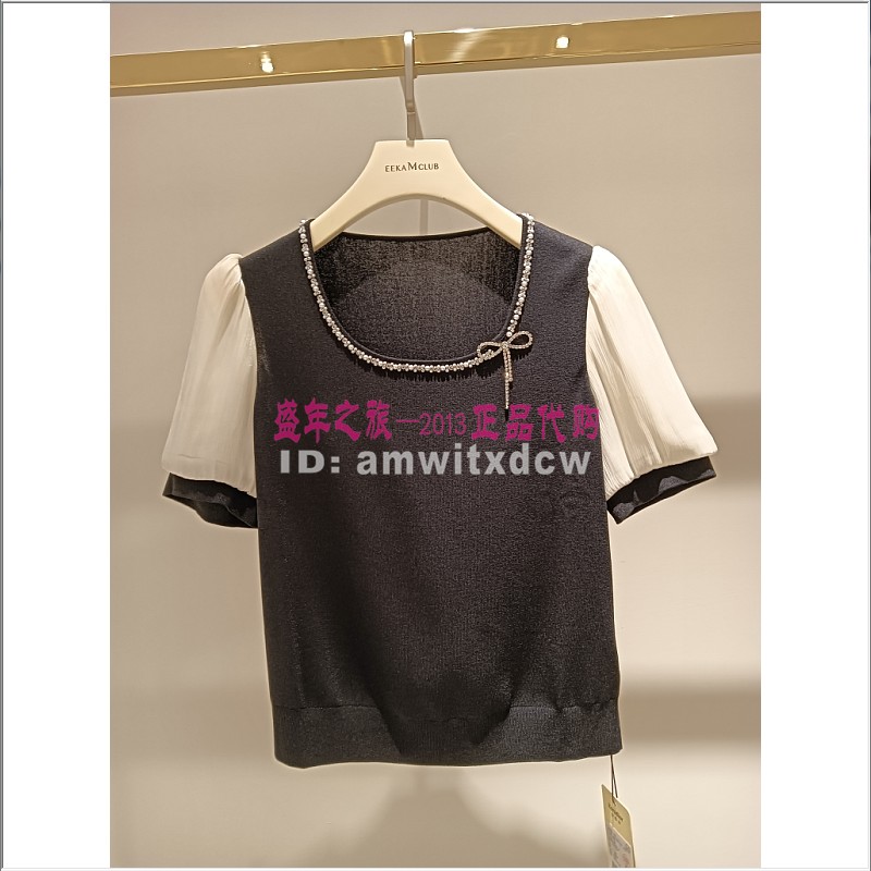 Koradior珂莱蒂尔专柜正品夏新款上衣小衫套头衫KZ03855W0原2287