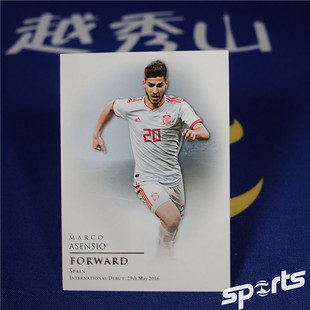西班牙 阿森西奥Asensio皇马 062号前锋基本卡 2018福特拉球星卡