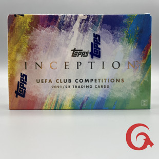 21-22 欧冠 Topps Inception 盗梦空间 足球盒卡