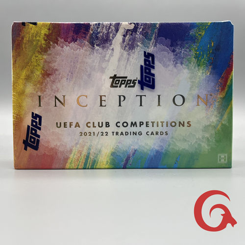 21-22 欧冠 Topps Inception 盗梦空间 足球盒卡