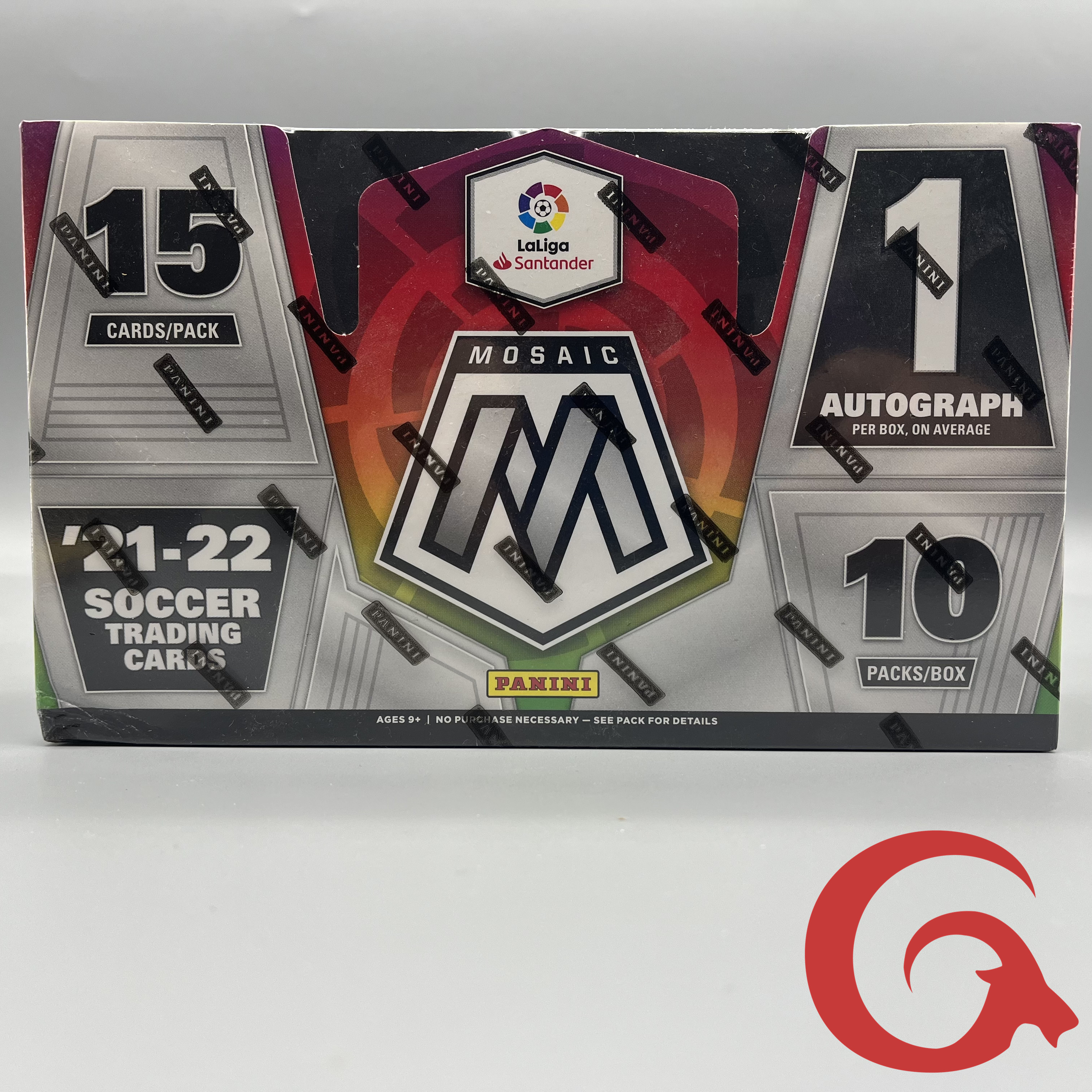 21-22Panini Mosaic  LaLiga 西甲马赛克 Hobby 盒 足球盒卡