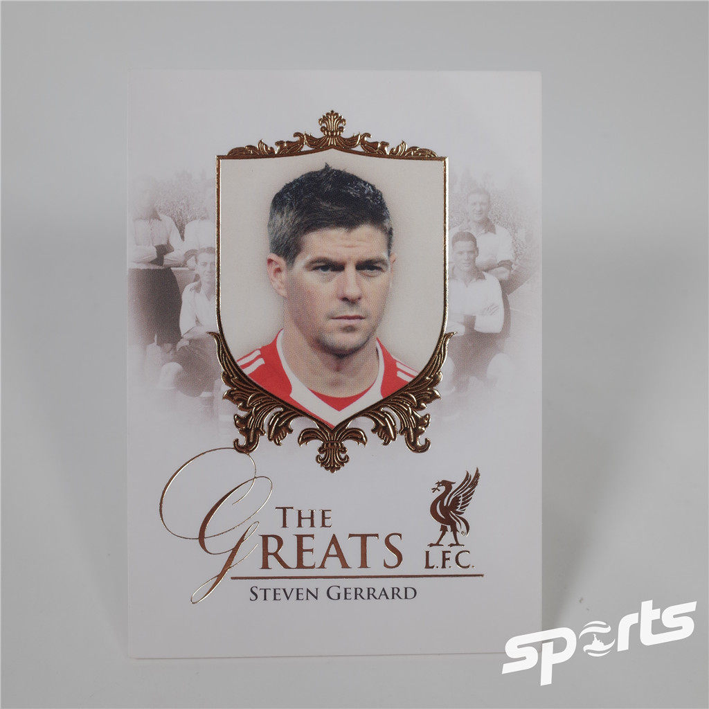 断货!!! Futera福特拉2016年利物浦队卡040#队长杰拉德杰队球星卡