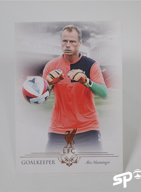 Futera福特拉2016年利物浦队卡002#曼宁格门将球星卡