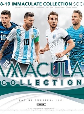 【断货】足球immaculate高端爱咪咪球星卡盒卡一盒6卡含5签字及球