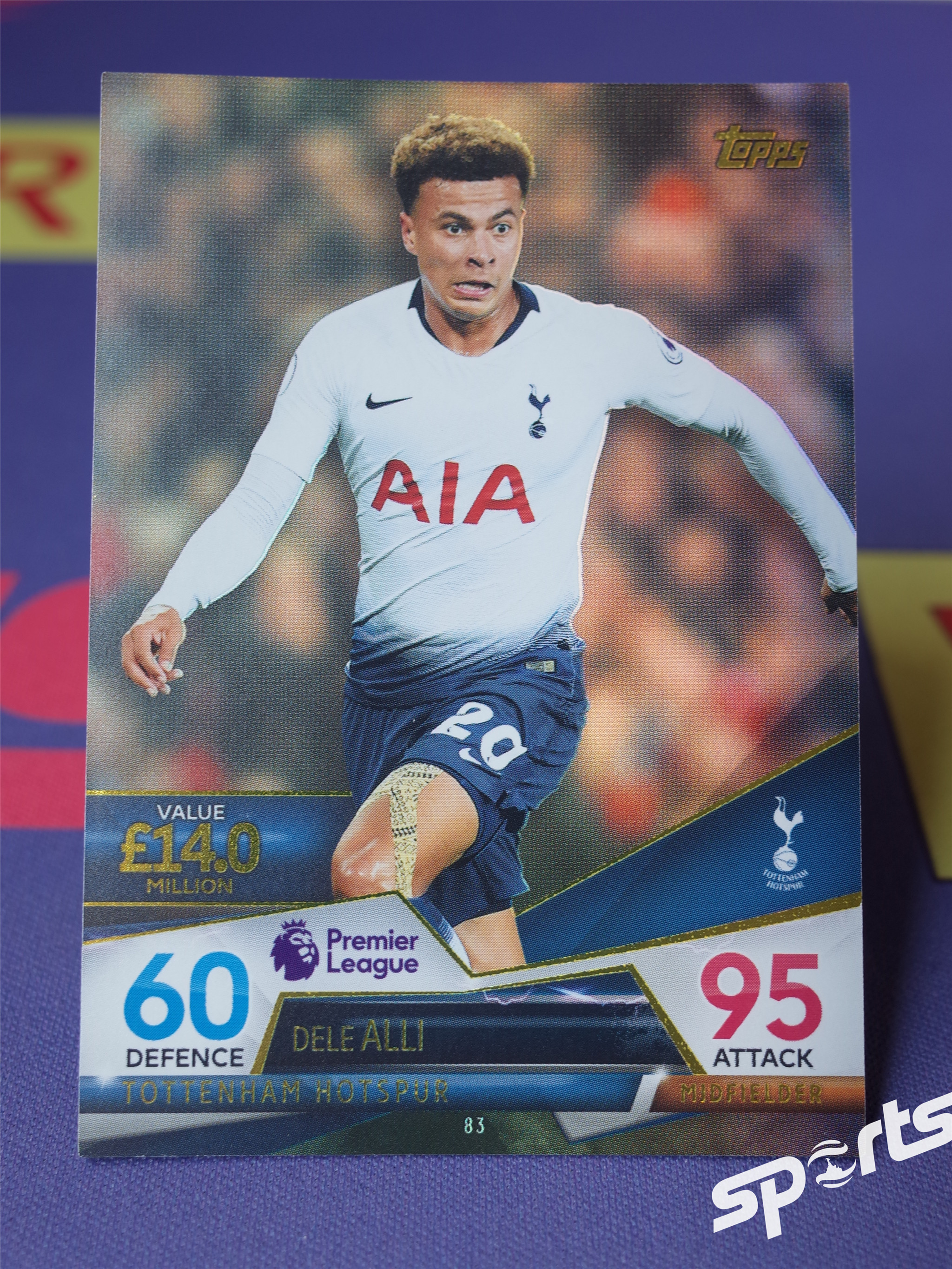 Match Attax Ultimate英超2018/19游戏版终极版 base 083#