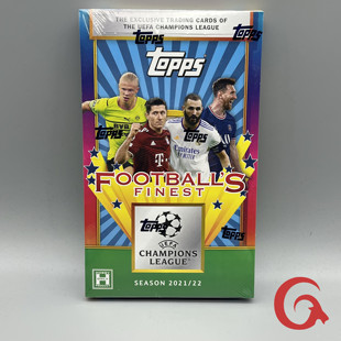 22Topps欧冠闪回 Flashbacks Football Finest 足球盒卡