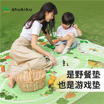 SHUKIKU野餐垫游戏垫棋户外地