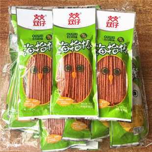 零食 双仔海抬棒辣条18克 小时候 甜辣味辣条 怀旧零食品 30包
