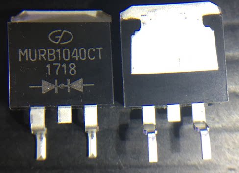 （直拍）MURB1040CT MUR1040CT TO263 10A 400V 全新原装MOS管