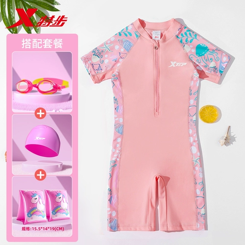 Xtep, детский купальник для тренировок, подходит для подростков