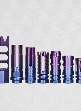 渐变色14MM逆牙鸟笼幽灵炫彩金属火帽HK416精击SLR司马司骏激趣