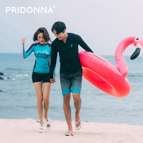 pridonna潜水服多娜泳装速干