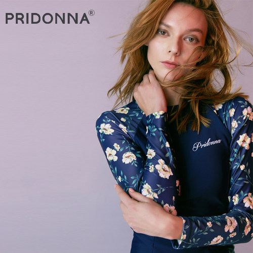 防晒长袖分体泳衣裤子含平角打底