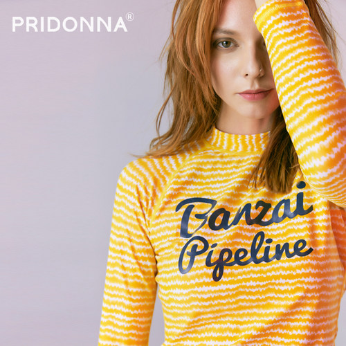 pridonna分体冲浪速干防晒水母衣