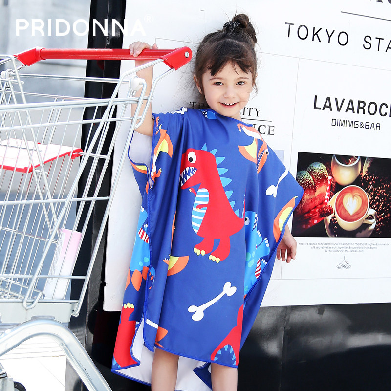 侏罗纪世界－儿童速干浴袍男宝女宝吸水浴巾柔软亲肤海边换衣卡通,运动/瑜伽/健身/球迷用品,浴巾/吸水巾,淘宝优惠券,粉丝福利购,淘宝优惠卷
