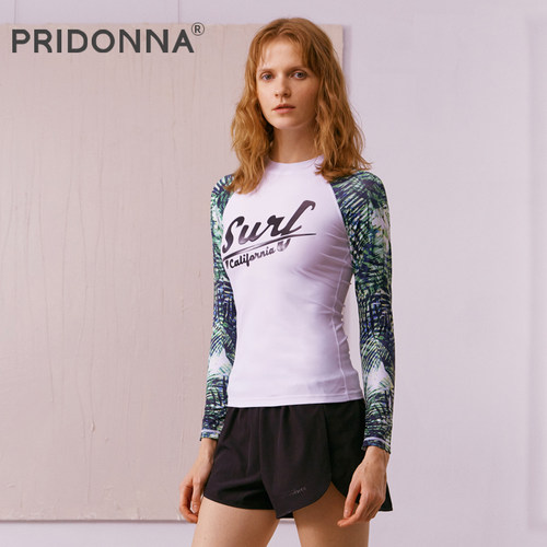 pridonna女士浮潜衣沙滩水母衣