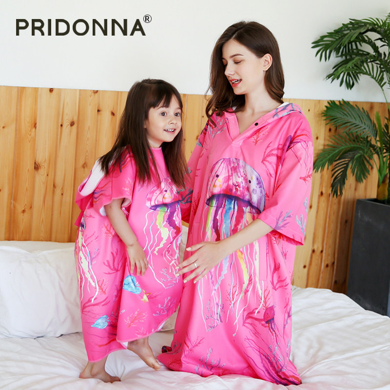 梦幻亲子速干度假防风保吸水浴巾