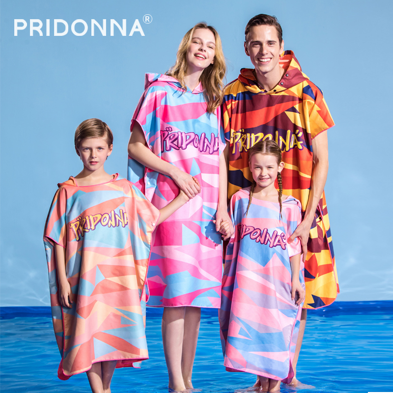 亲子家庭装速干吸保暖衣防风斗篷