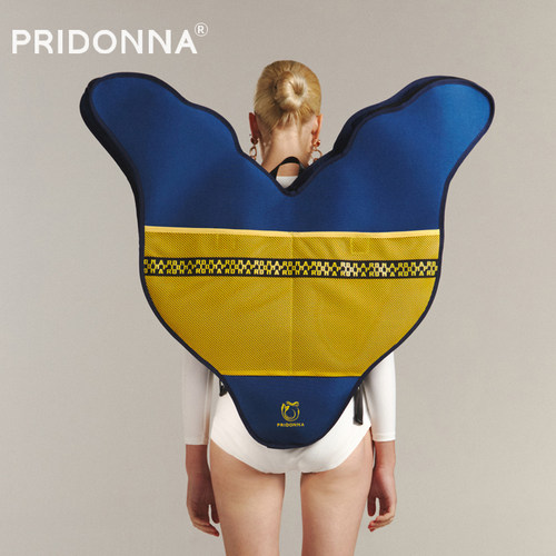 pridonna天使之翼鱼尾双肩背包