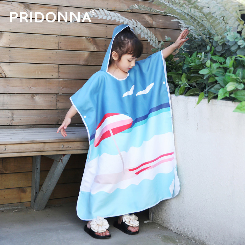 假日沙滩－2023新款儿童速干浴袍沙滩游泳温泉便携吸水浴巾袍卡通,运动/瑜伽/健身/球迷用品,浴巾/吸水巾,淘宝优惠券,粉丝福利购,淘宝优惠卷