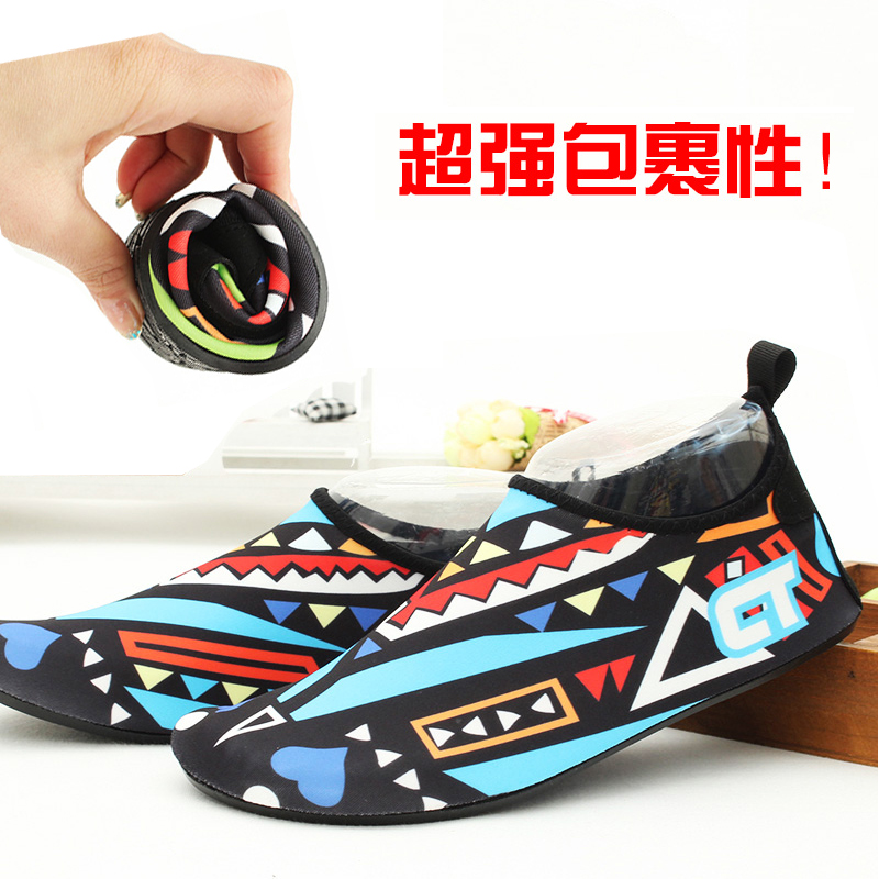 便携运动溯溪防滑高弹耐磨沙滩鞋