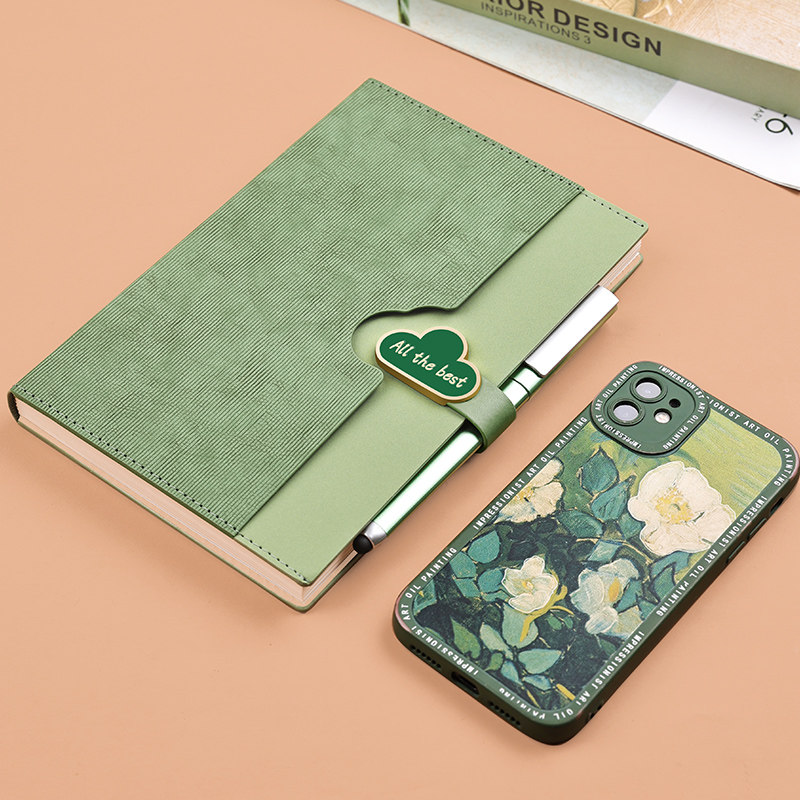 勤得利皮面高档笔记本高颜值定制