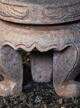 极速石灯笼仿古中式太阳能户外灯日式庭院灯别P墅花园景观灯装饰