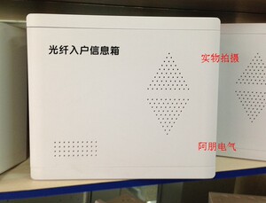光纤入户信息箱 350*300*120  塑料面板