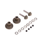 莽牛MN98 99S 顽皮龙C24等遥控玩具车金属升级桥配件零件大小伞齿