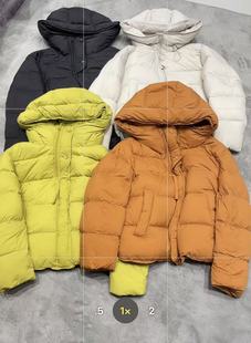 2026冬季新款韩版宽松显瘦连帽短款羽绒服女百搭外套潮