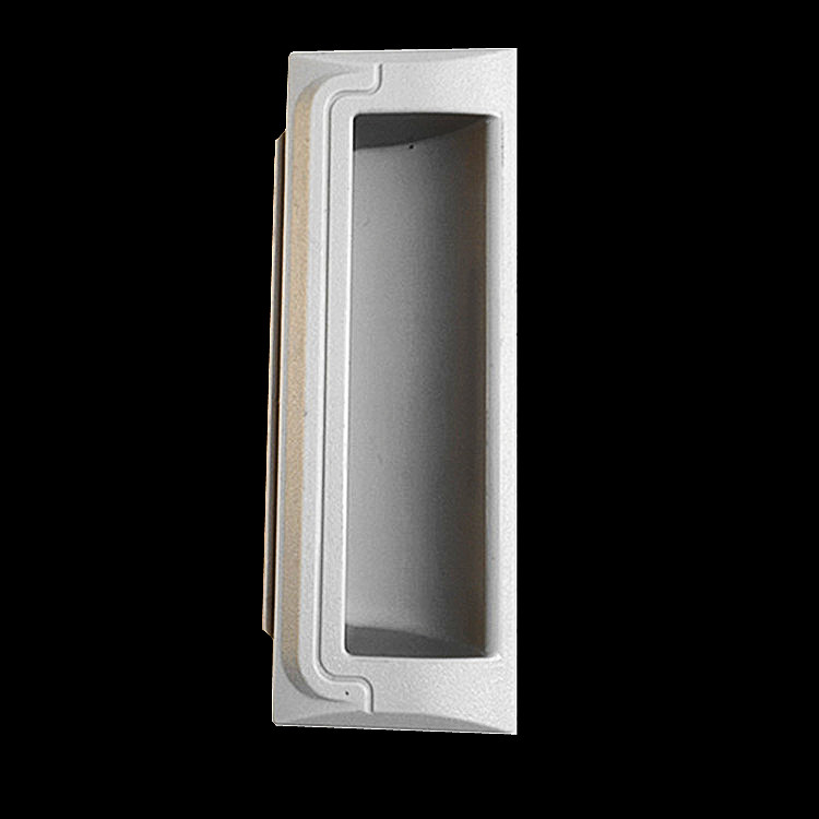 办公铁皮皮柜塑料拉手文件柜更衣柜橱柜门把手内嵌式抽屉扣手新品