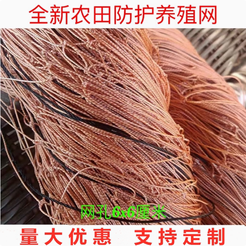 黄色轮胎线灰色尼龙果园防护网围网拦网天网养殖网网片户外专用网