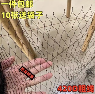 套辣条专用防蛇尼龙网报警器长虫养殖防护尼龙单层网防护网粗线