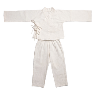 儿童汉服里衣男童古装内搭女童中衣中裤古风童装宝宝夏季套装薄款