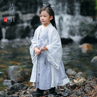 夏小承原创明制男童汉服幼儿园日常新款儿童宝宝国风男孩古装夏季