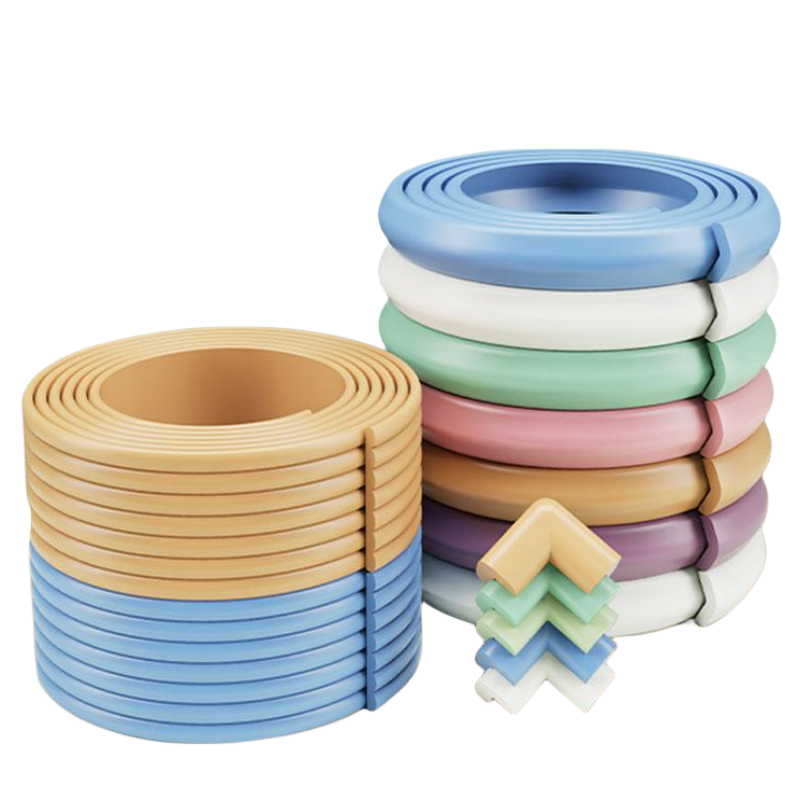 泡沫海绵防撞条护墙角楼梯包边条门框横梁防碰头软包柜子防撞头贴