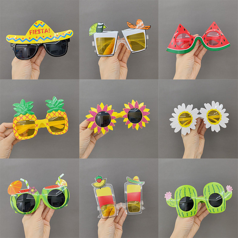 网红搞怪眼镜啤酒音乐节生日Party沙滩渡假装饰造型闺蜜拍照墨镜