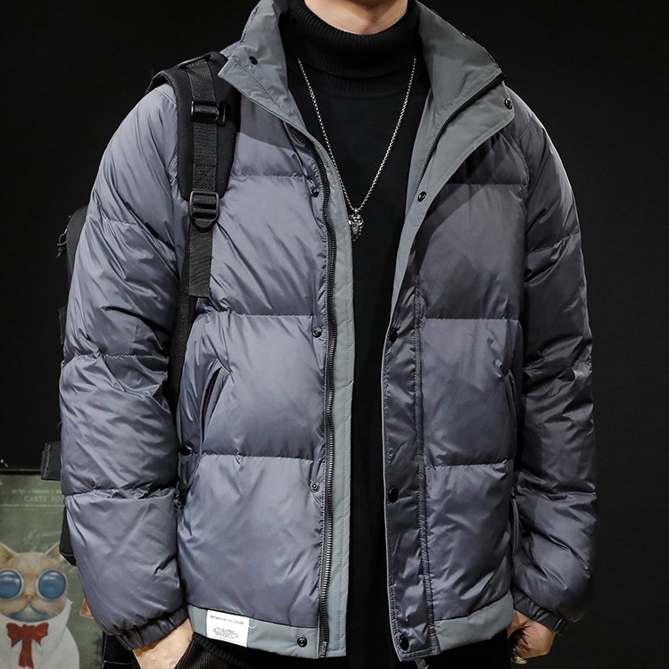 大码冬季短款羽绒棉服男2025新款潮牌男款外套冬款加厚男士棉衣潮