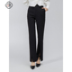 复古通勤高腰开叉微喇叭休闲长裤 固执春季 新款 00041KZ08936
