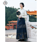 念东篱 秋冬新款 国风一片式 固执 改良长款 马面裙30041BQ08962