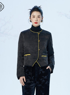 固执新中式短款鸭绒羽绒服外套