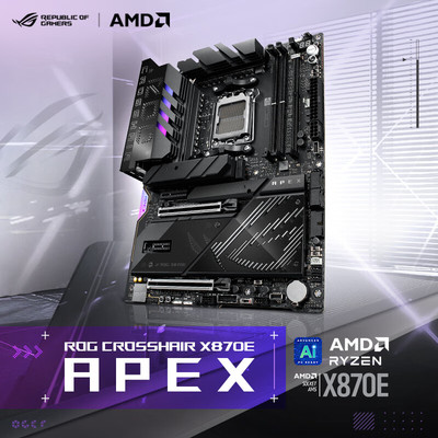 华硕ROG CROSSHAIR X870E APEX主板 (AMD X870E/socket AM5)