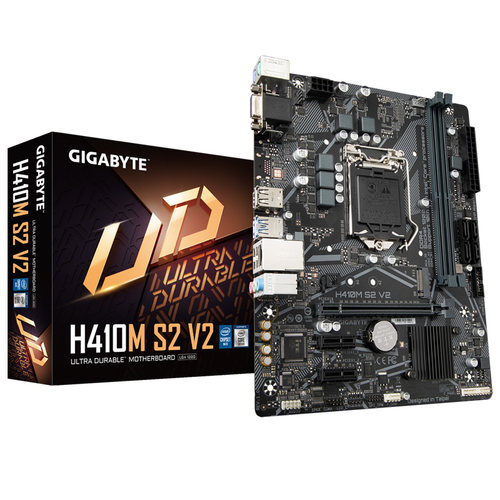 技嘉H410MS2V2台式电脑主板