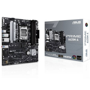 华硕PRIME A620M-A D5 电脑主板AM5支持AMD锐龙7000系列CPU处理器