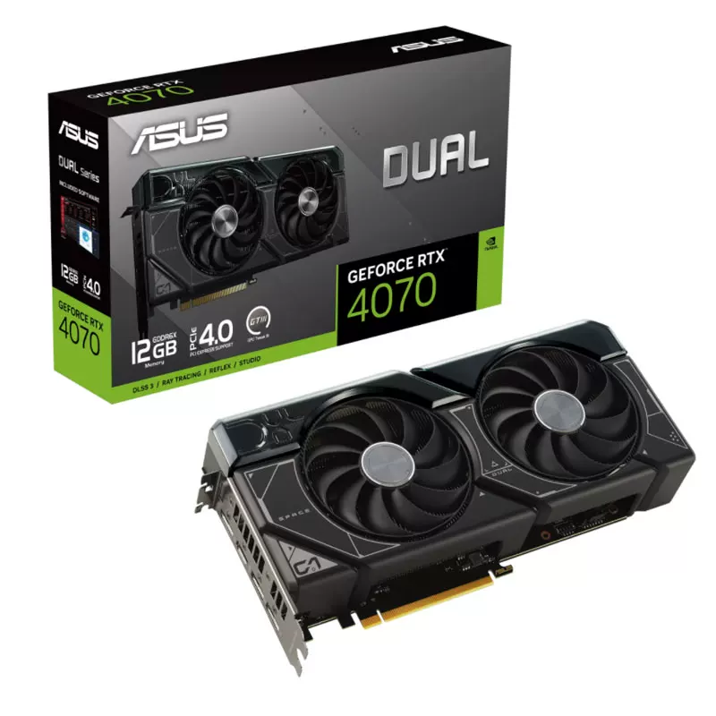 Asus, игровой воздушный вентилятор, ноутбук, RTX4070, 12G